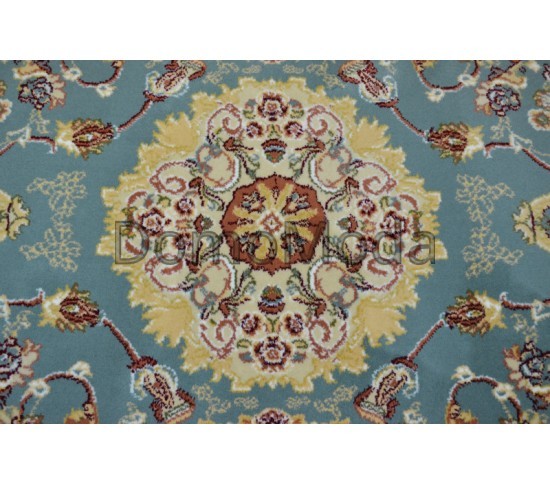 Високощільний килим Iranian Star 2657A BLUE - Висока якість за найкращою ціною в Україні зображення 3.